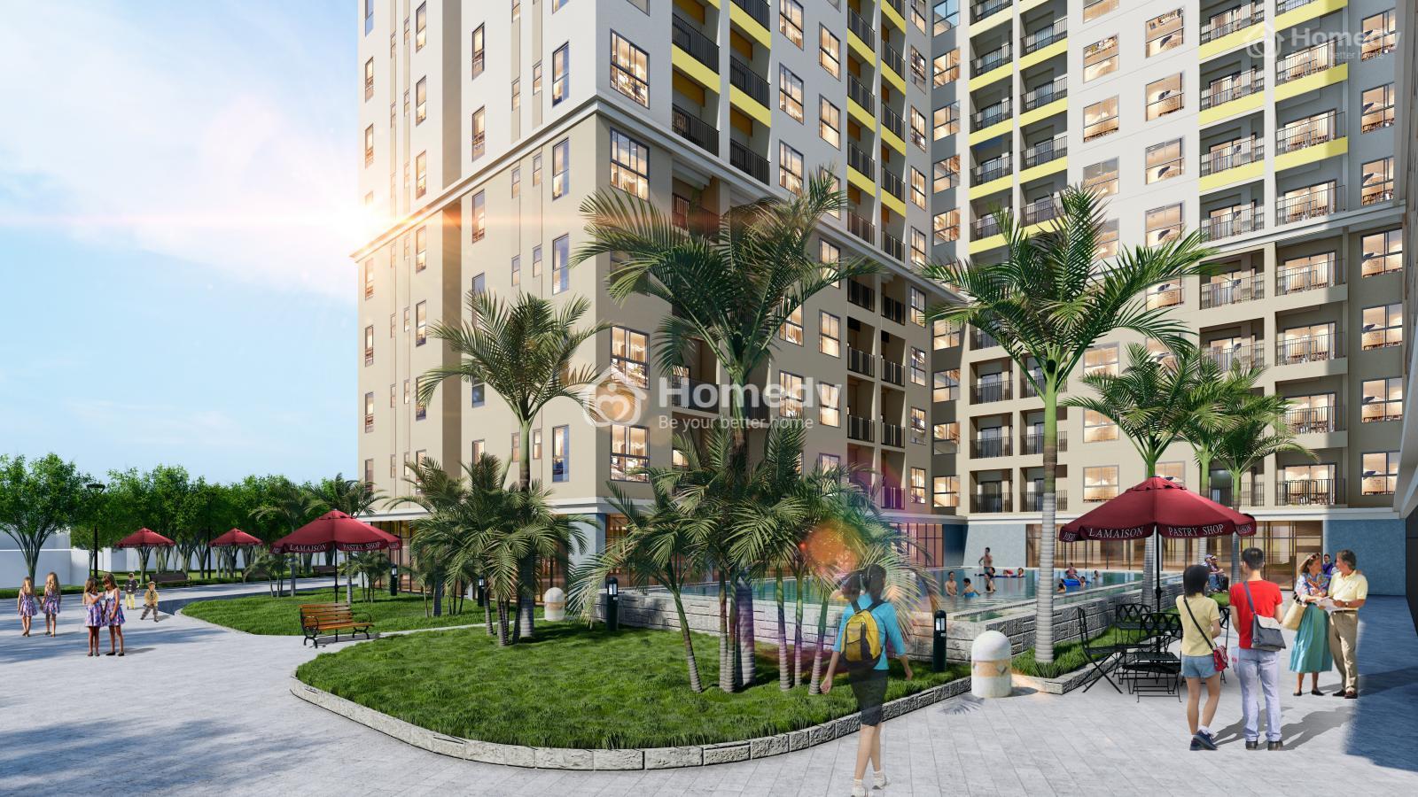 Phối cảnh dự án Bcons Green View Bình Dương