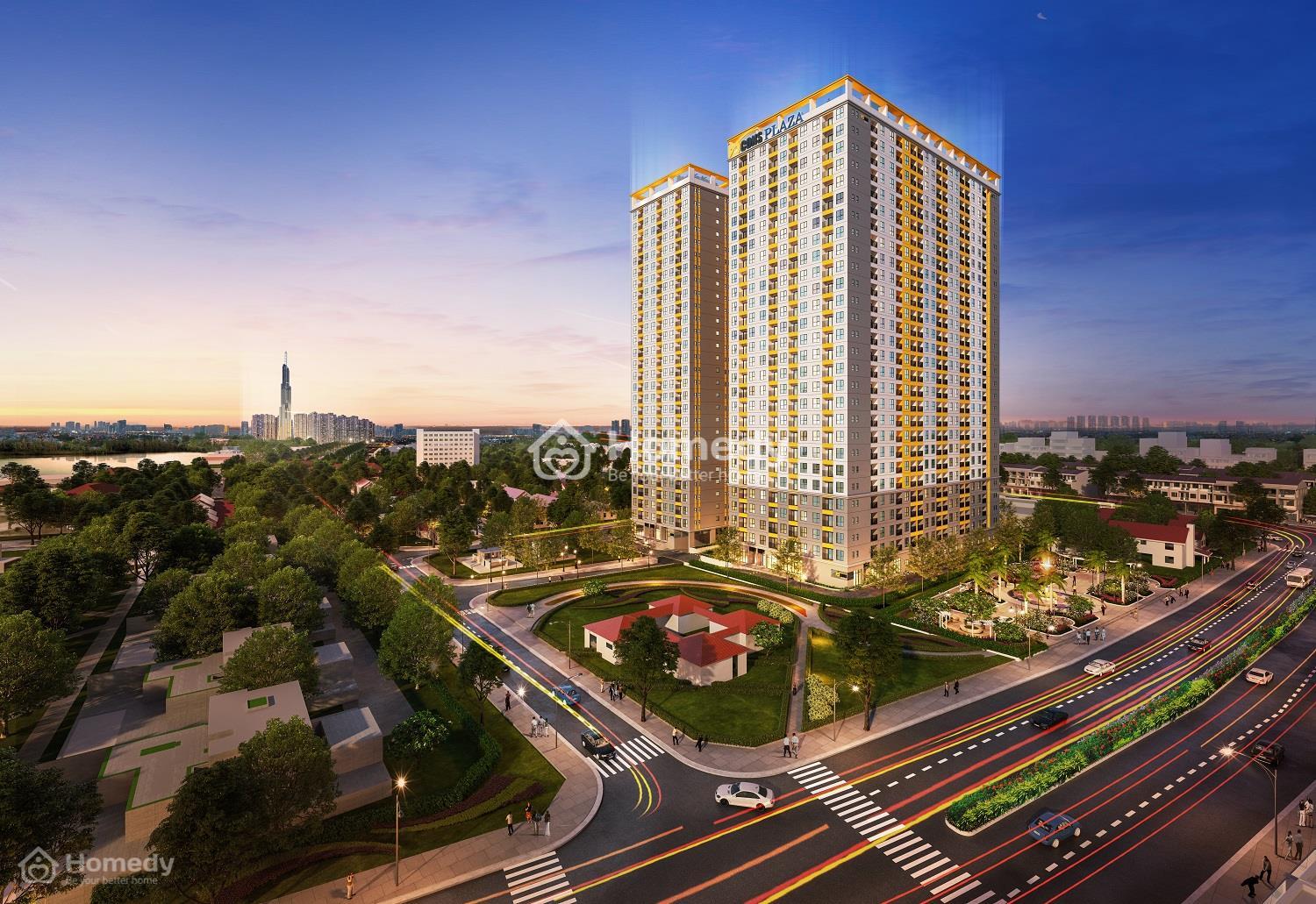 Phối cảnh dự án Bcons Plaza Bình Dương