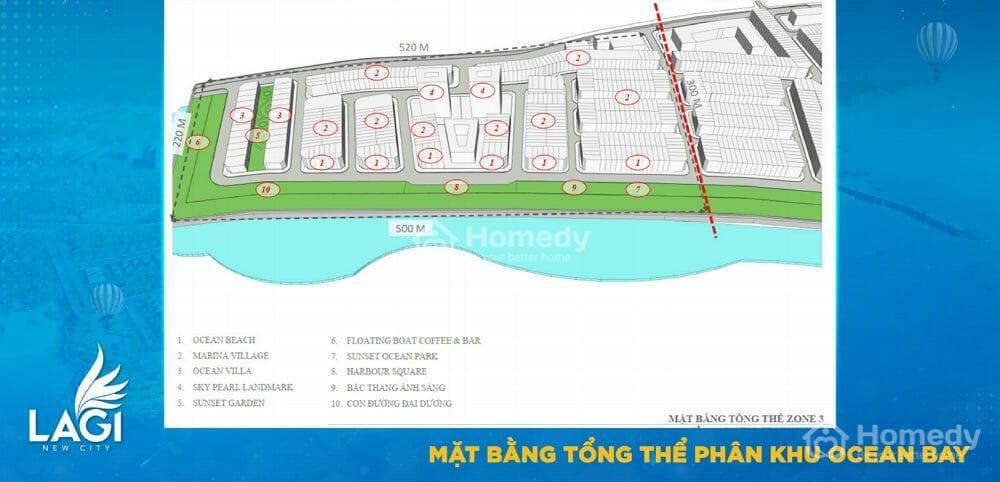 Mặt bằng Lagi New City Bình Thuận