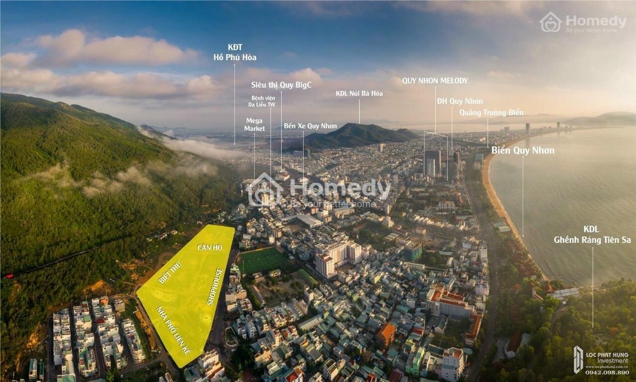 Vị trí dự án Richmond Quy Nhơn