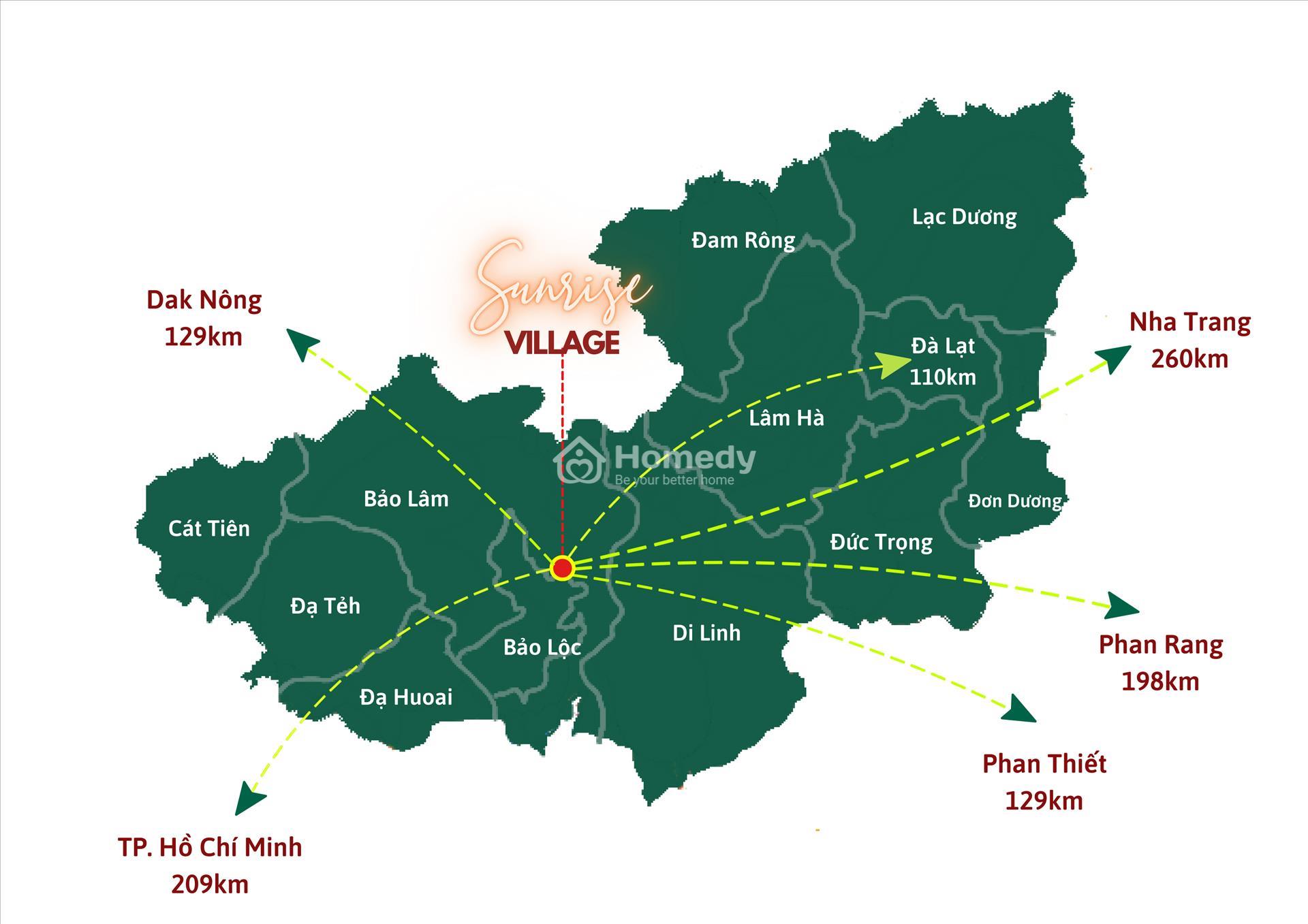 Vị trí dự án Sunrise Village