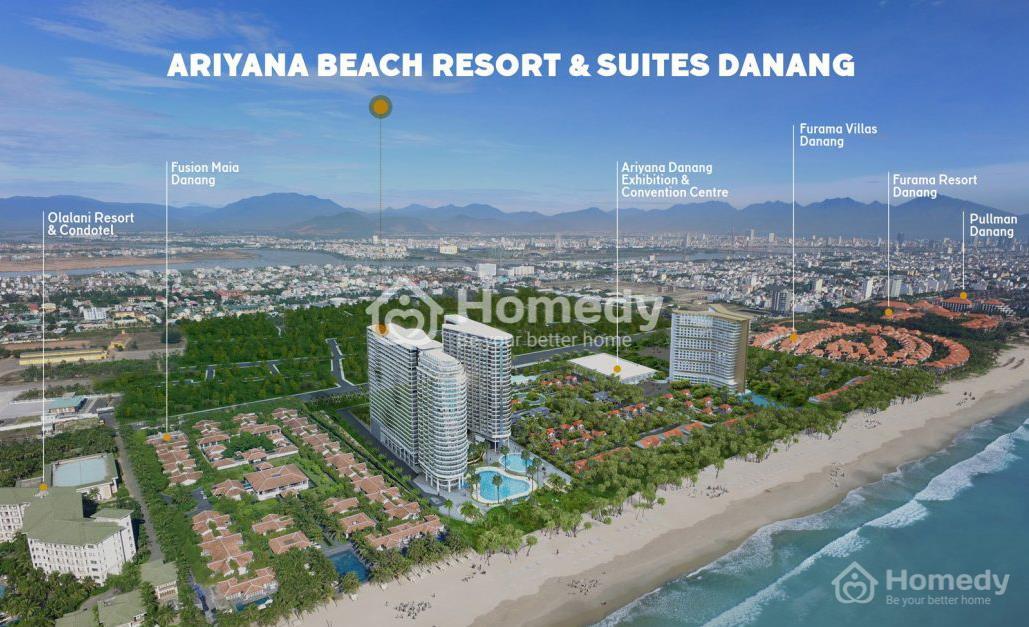 Tổng quan dự án Căn hộ nghỉ dưỡng Ariyana Furama Đà Nẵng