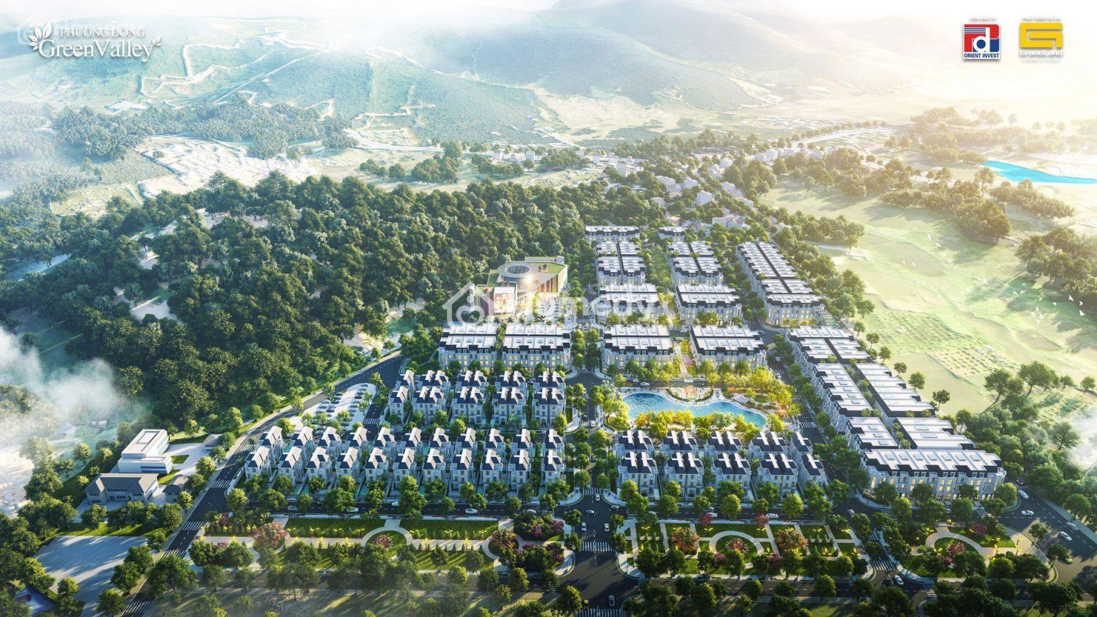 Phối cảnh Dự án Phương Đông Green Valley