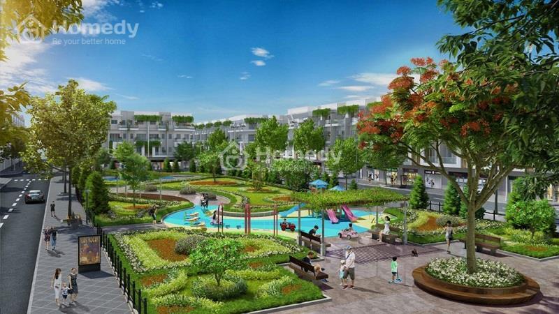 Quảng trường xanh The Felix Land (Khu Đô Thị Mới Đông Bắc)
