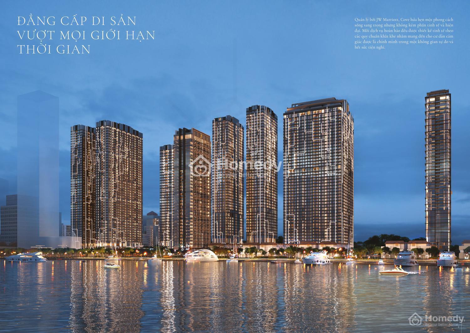 Tổng quan khu phức hợp Grand Marina Saigon