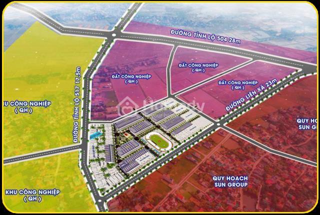 Vị trí dự án Đông Yên New City