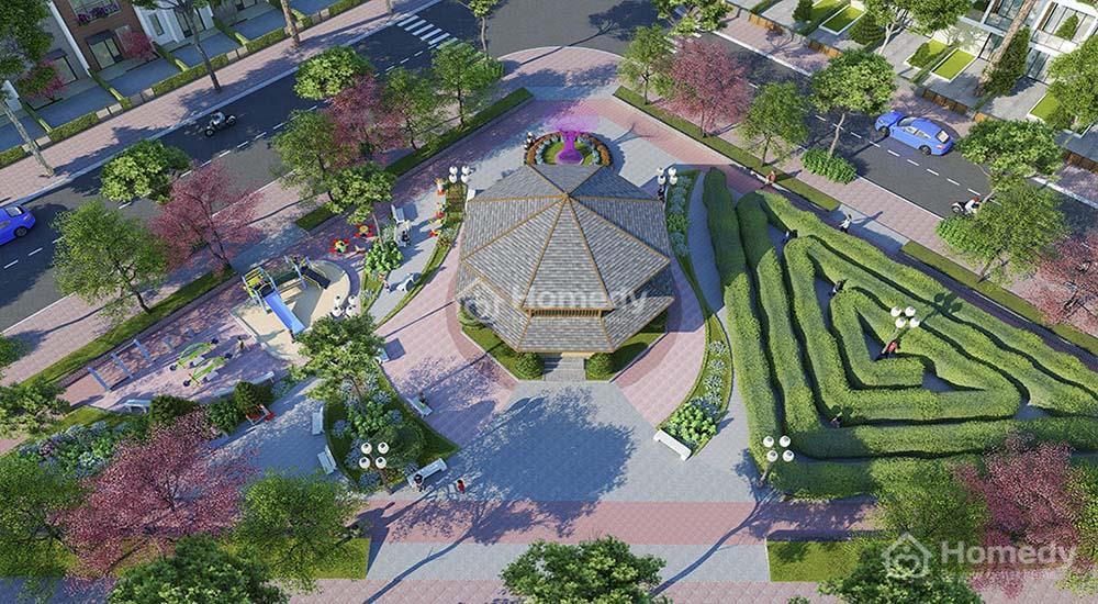 Khu công viên - Bảo Lộc Golden City