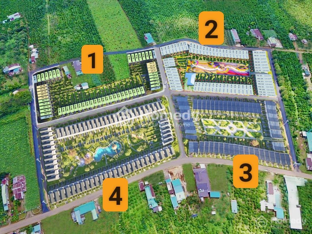 Mặt bằng phân lô chi tiết dự án Panamera Bảo Lộc