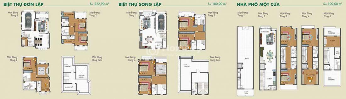 Mặt bằng Dự án Hưng Định City Bình Định