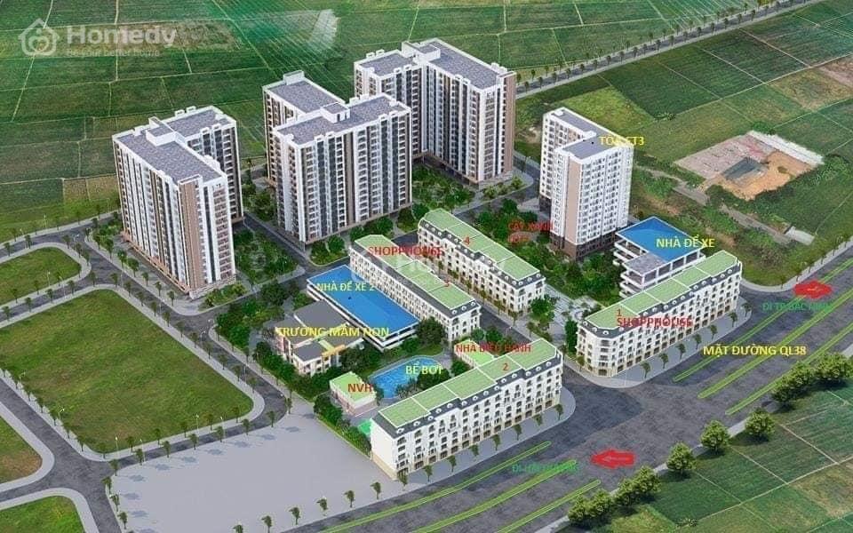 Khu nhà ở xã hội và Shophouse Lan Hưng