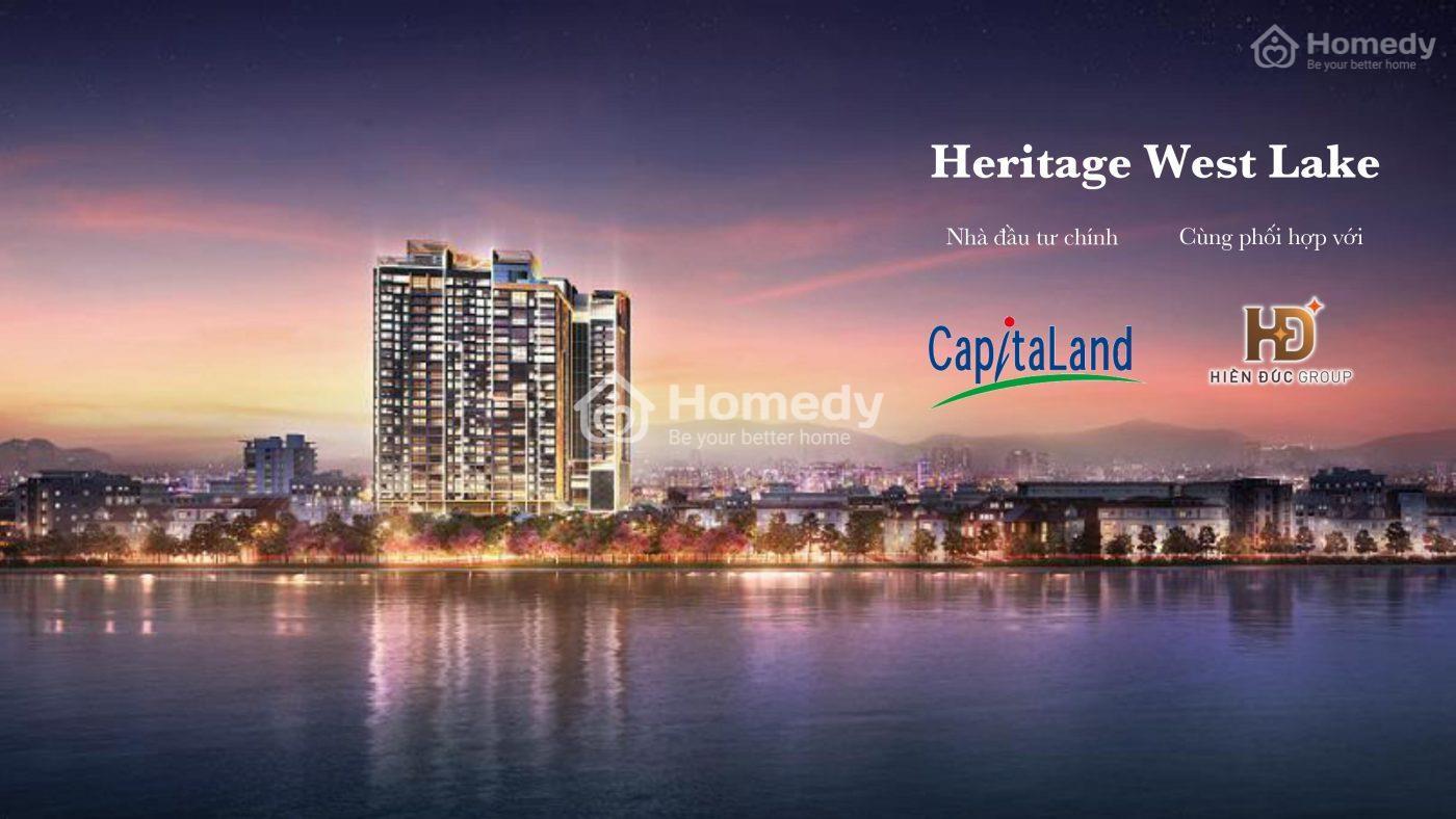 Phối cảnh dự án căn hộ Heritage West Lake
