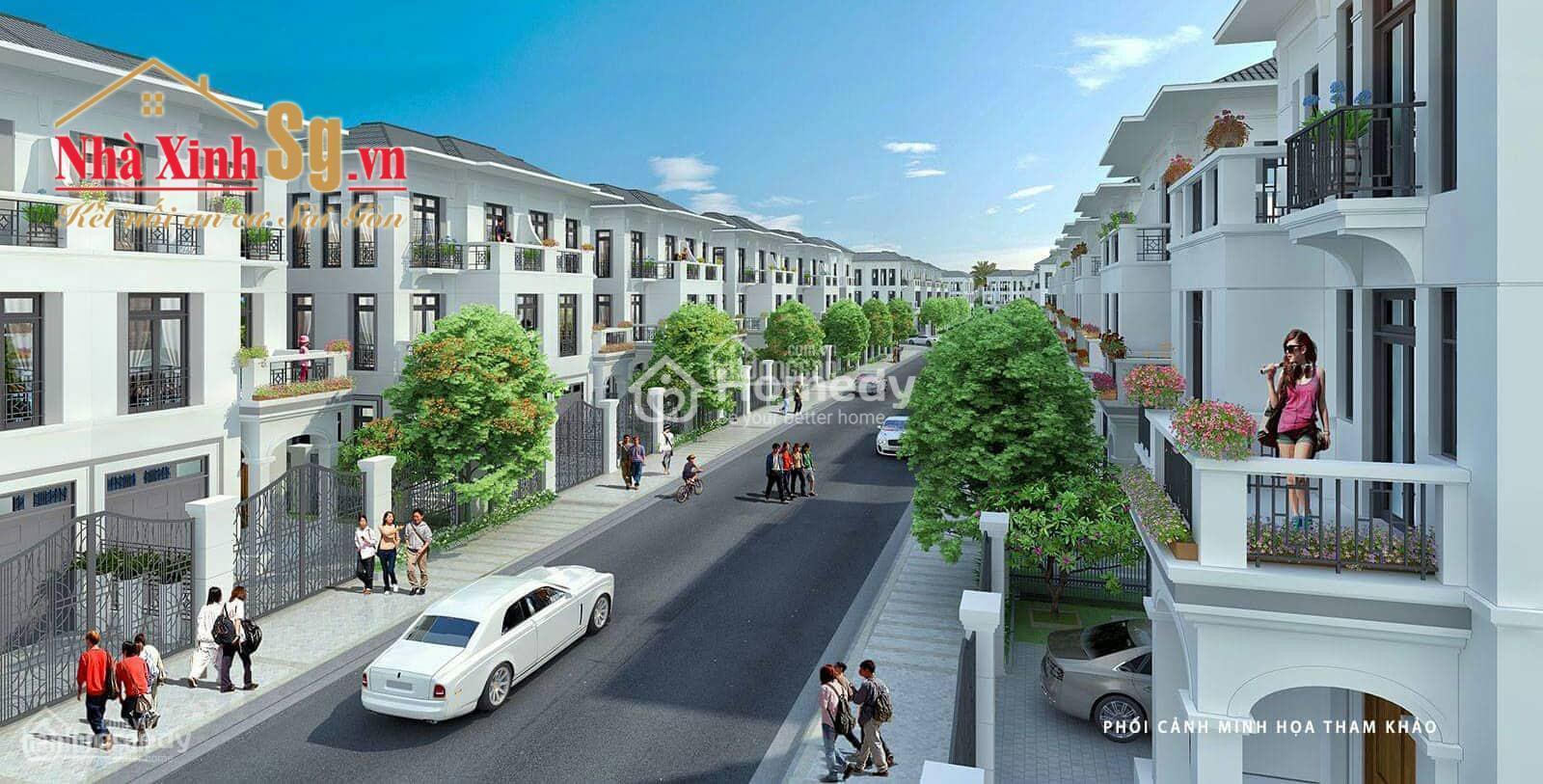 Phối cảnh dự án Nhà Xinh Residential