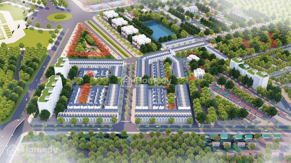 Phối cảnh dự án Hòa Bình New City