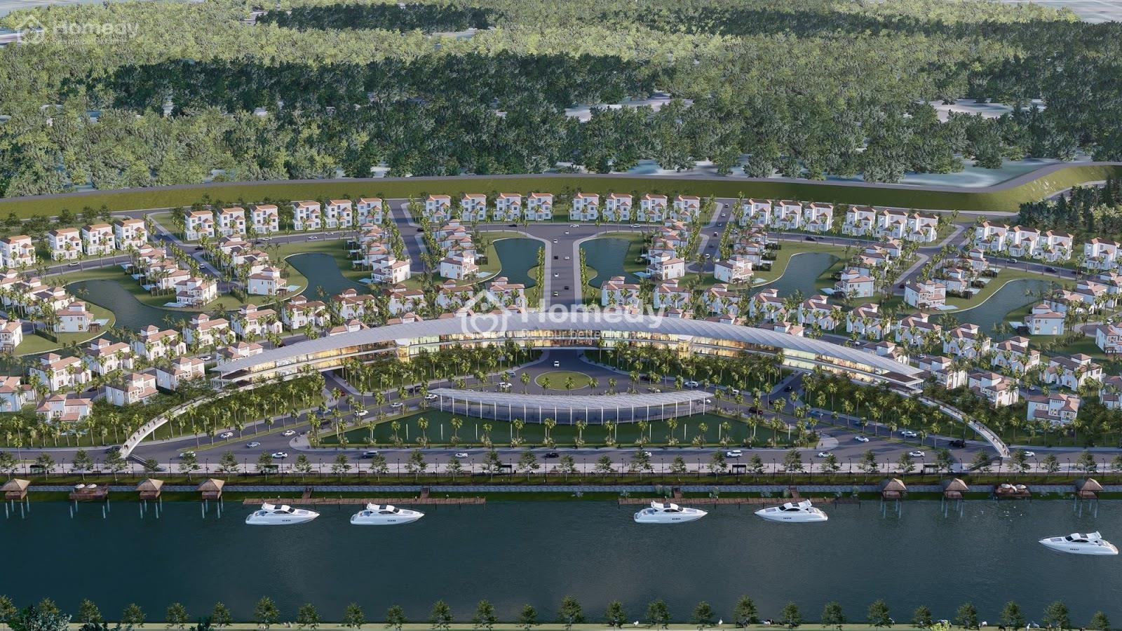 Phối cảnh dự án Khu sinh thái Cẩm Đình Phúc Thọ