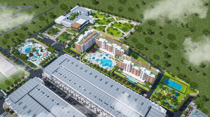 Phối cảnh dự án Khu đô thị biển Bình Sơn Ninh Chữ