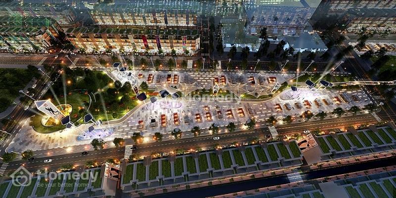Phối cảnh dự án Rùa Vàng City (KĐT Tây Vôi)