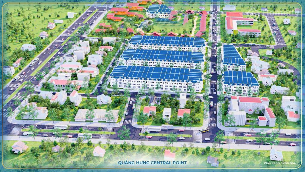 Phối cảnh dự án Quảng Hưng Central Point