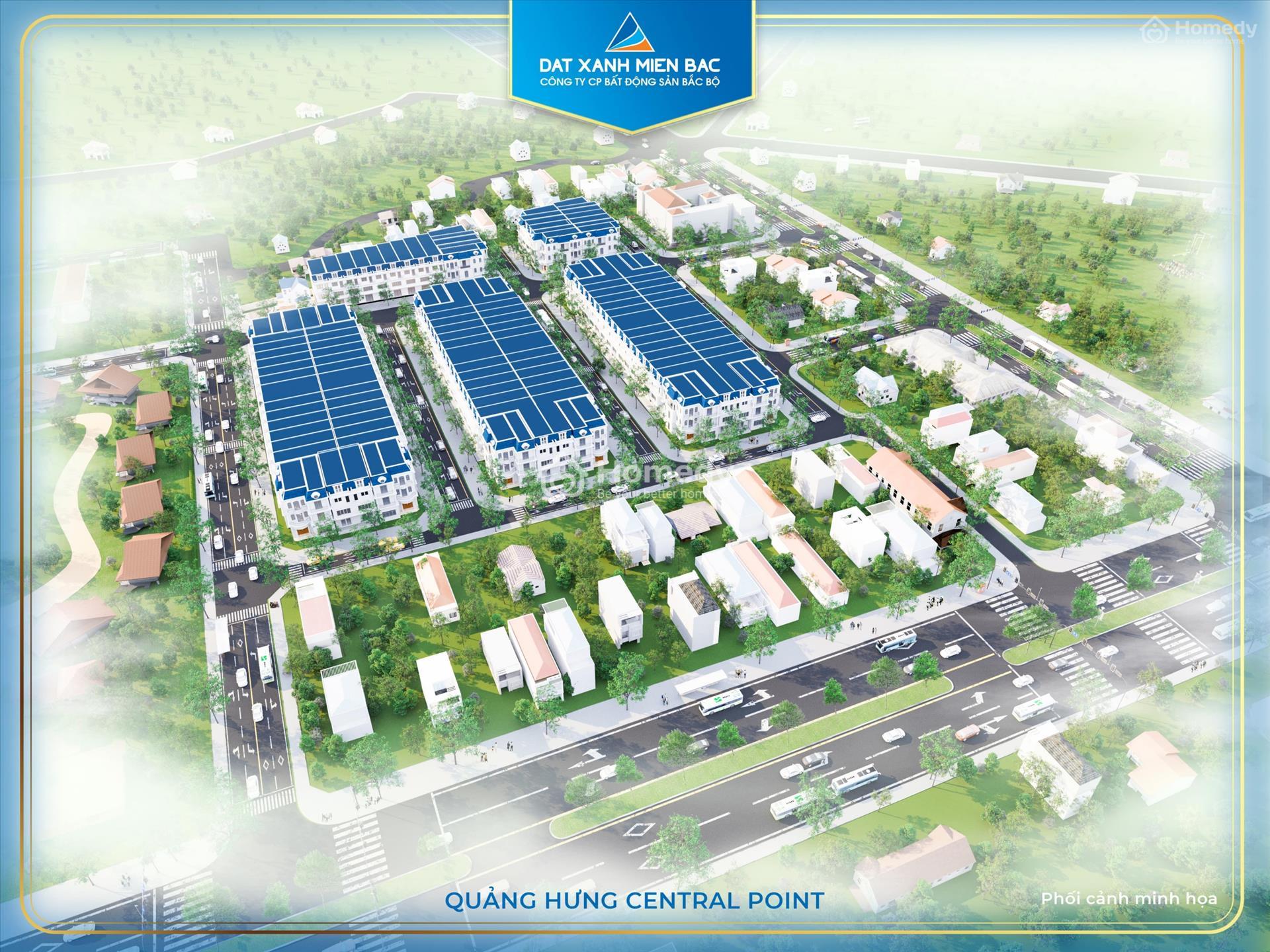 Phối cảnh dự án Quảng Hưng Central Point