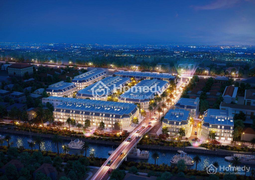 Phối cảnh Hòa Bình Riverside (KDC Ven sông Hòa Bình)