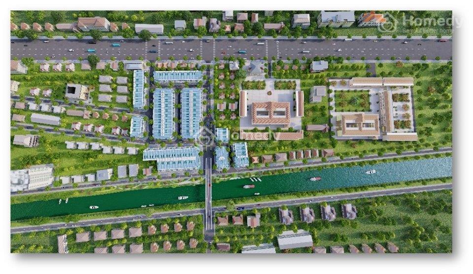 Phối cảnh Hòa Bình Riverside (KDC Ven sông Hòa Bình)