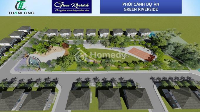 Phối cảnh dự án Green Riverside Nhà Bè (KDC Anh Tuấn)