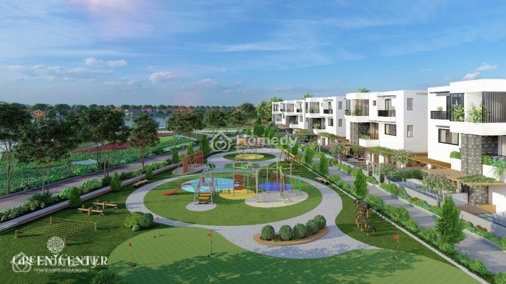 Phối cảnh dự án Green Center (Làng sinh thái golf)
