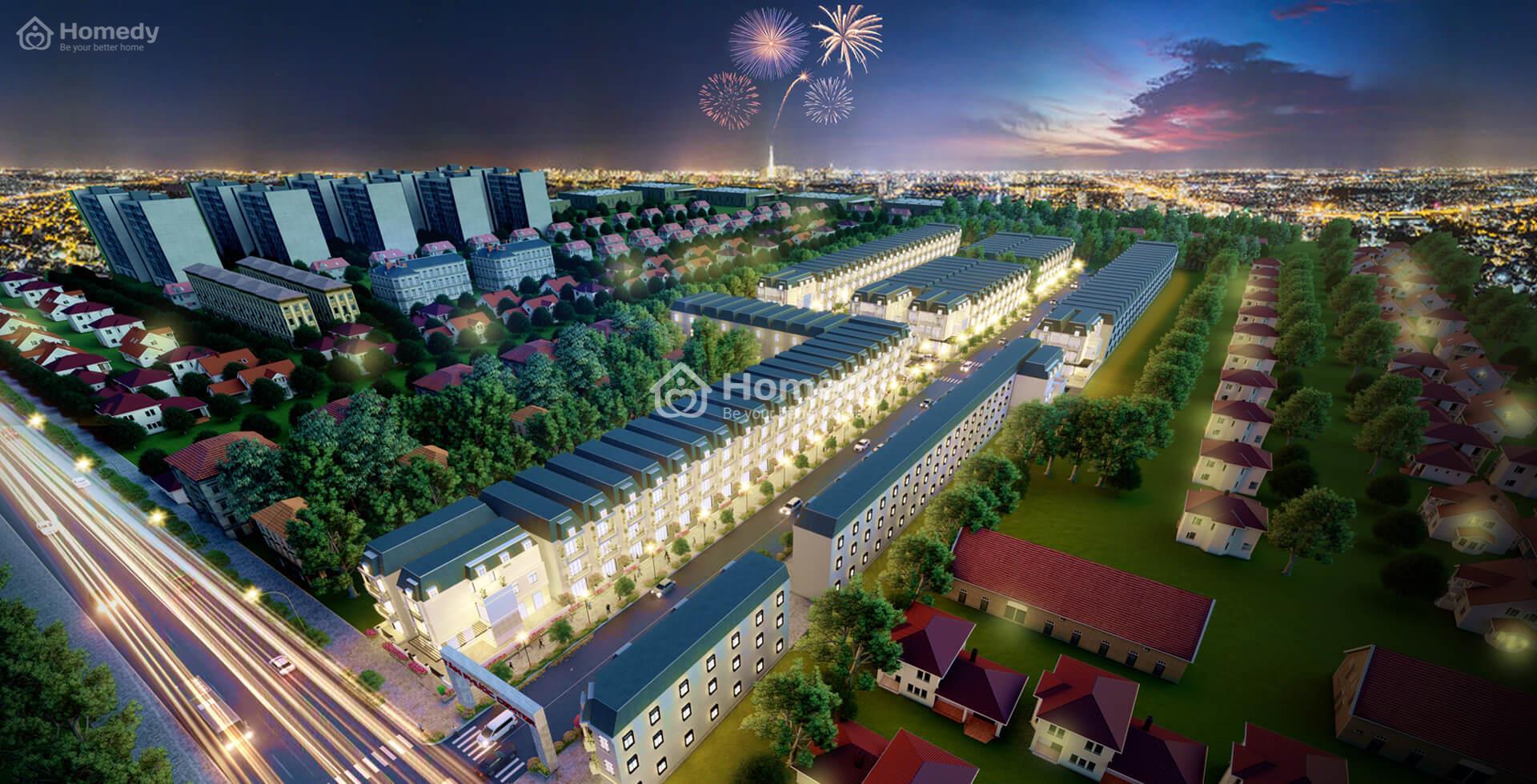 Phối cảnh dự án Tân Phước Center