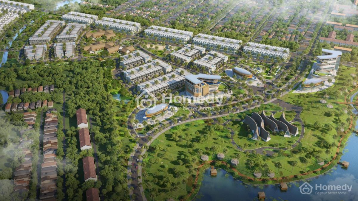 Phối cảnh dự án Đô thị sinh thái cà phê Suối Xanh
