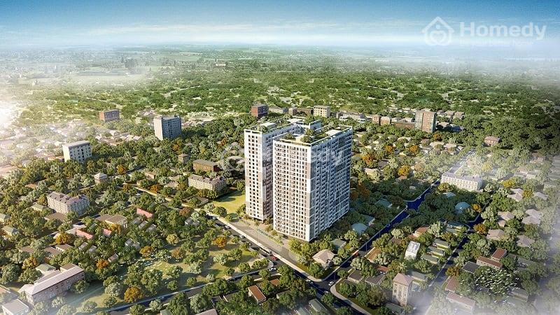 Phối cảnh dự án Parkview Iris Tower