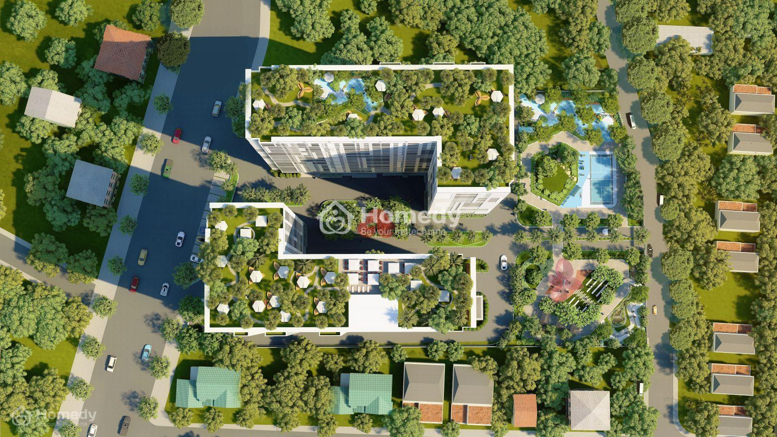 Phối cảnh dự án Parkview Iris Tower