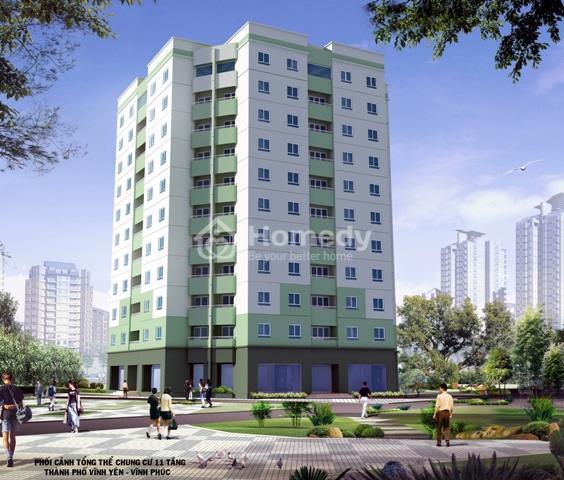 Phối cảnh dự án Vinaconex Xuân Mai