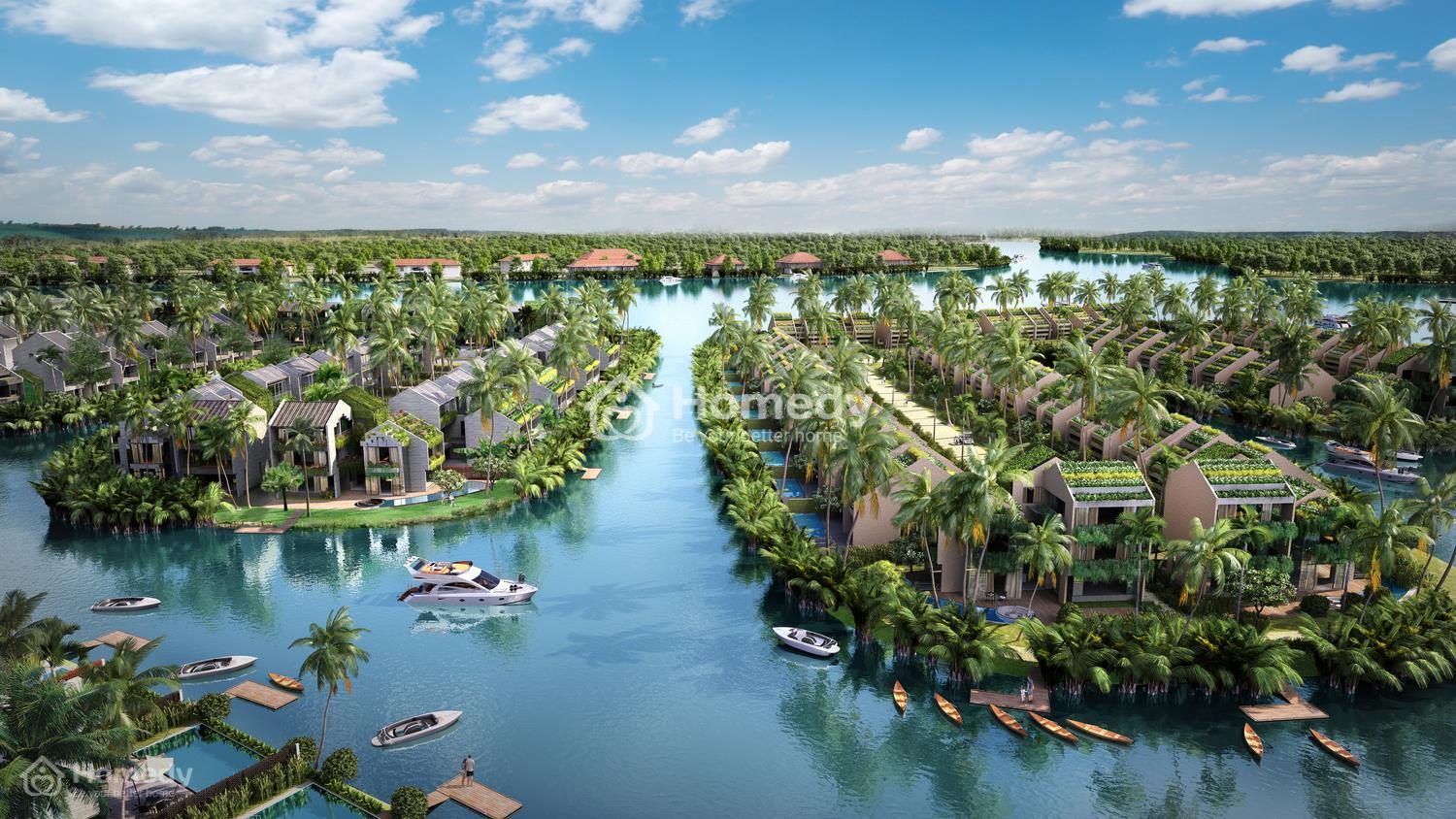 Phối cảnh dự án Khu đô thị Cồn Tiến