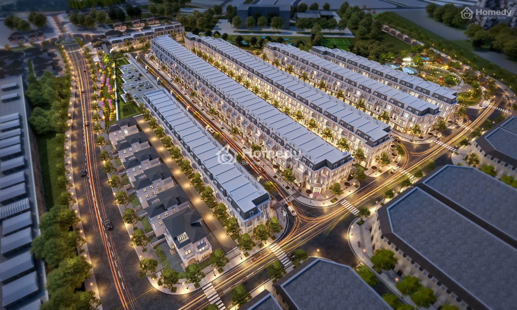 Phối cảnh dự án The Terrace Lào Cai