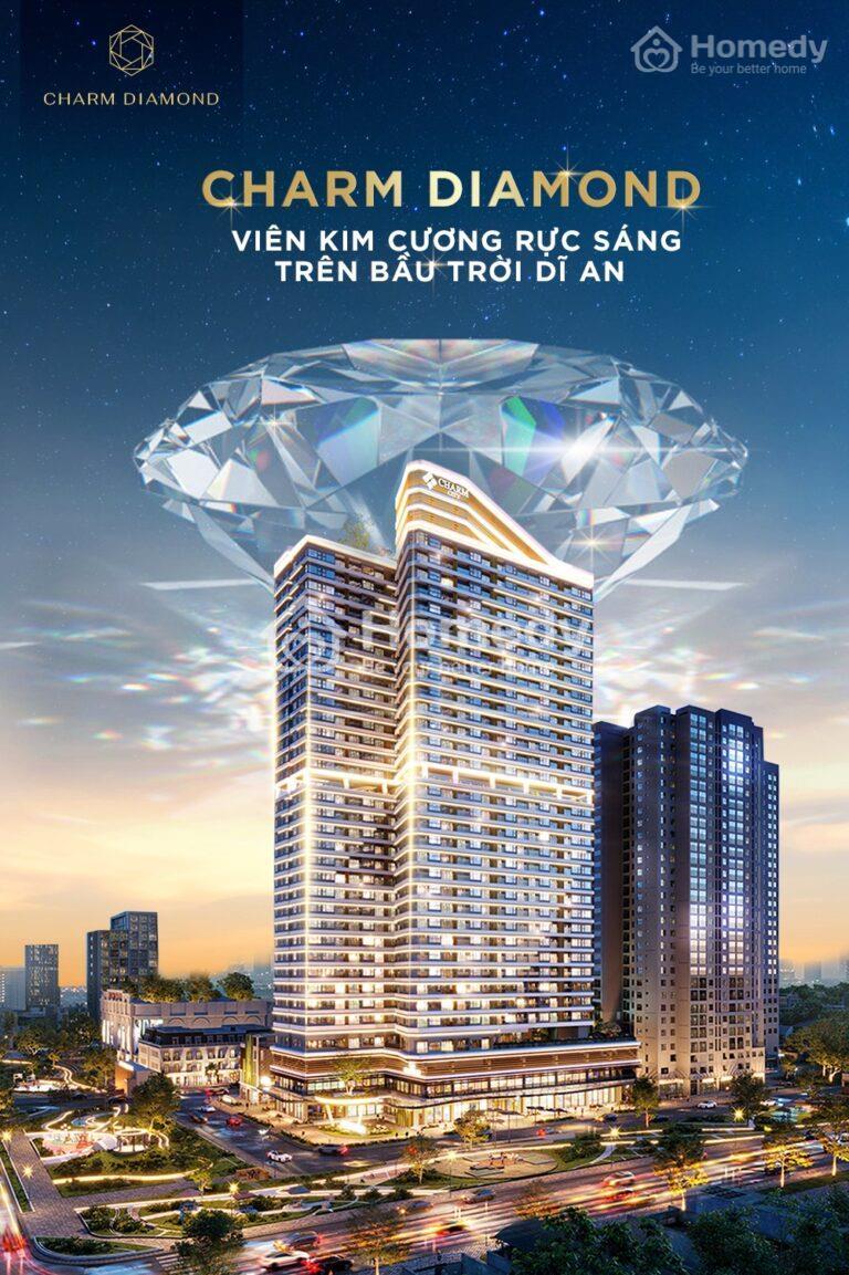Phối cảnh dự án Charm Diamond Dĩ An