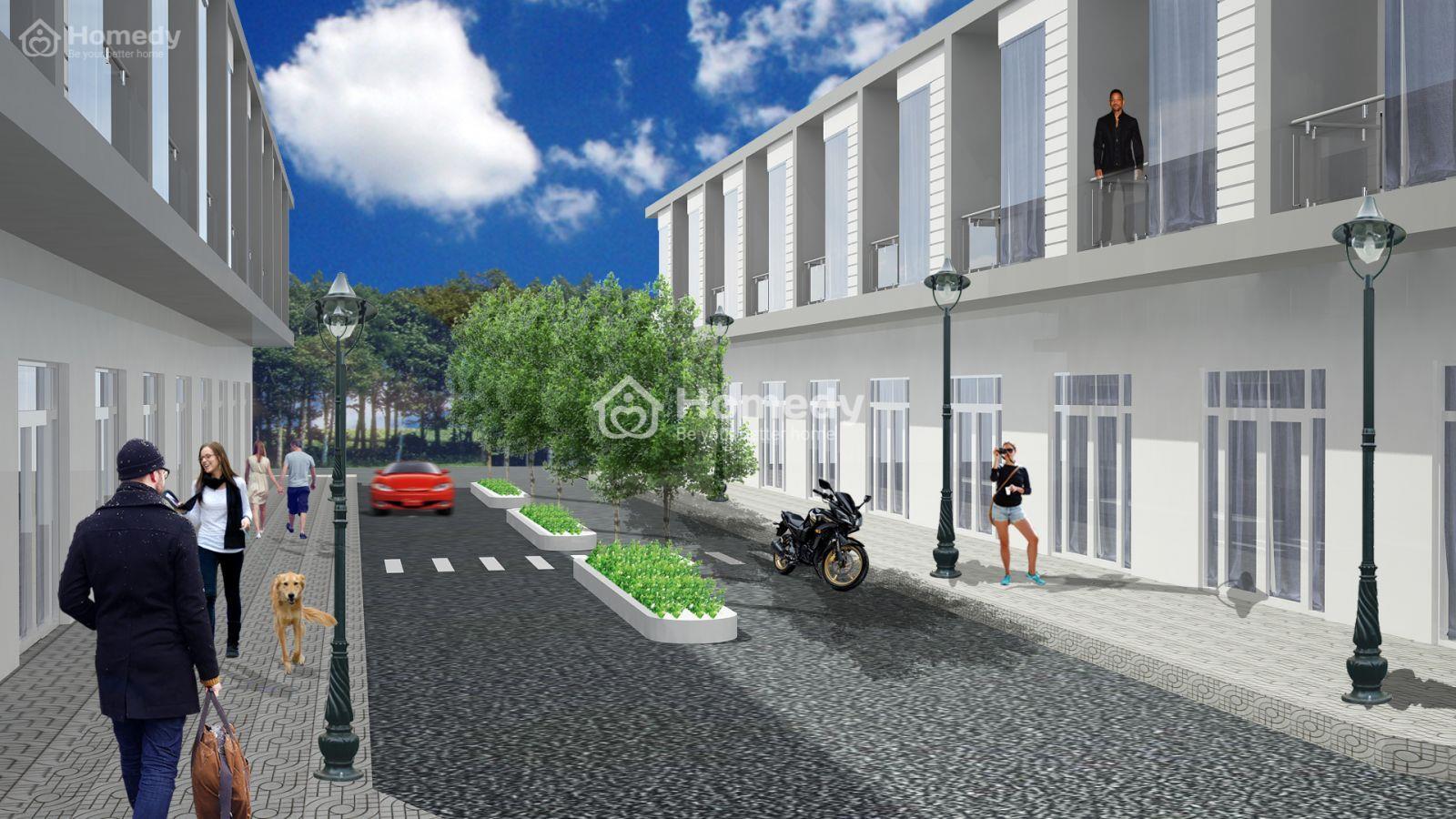 Phối cảnh dự án Khu đô thị Cozy House