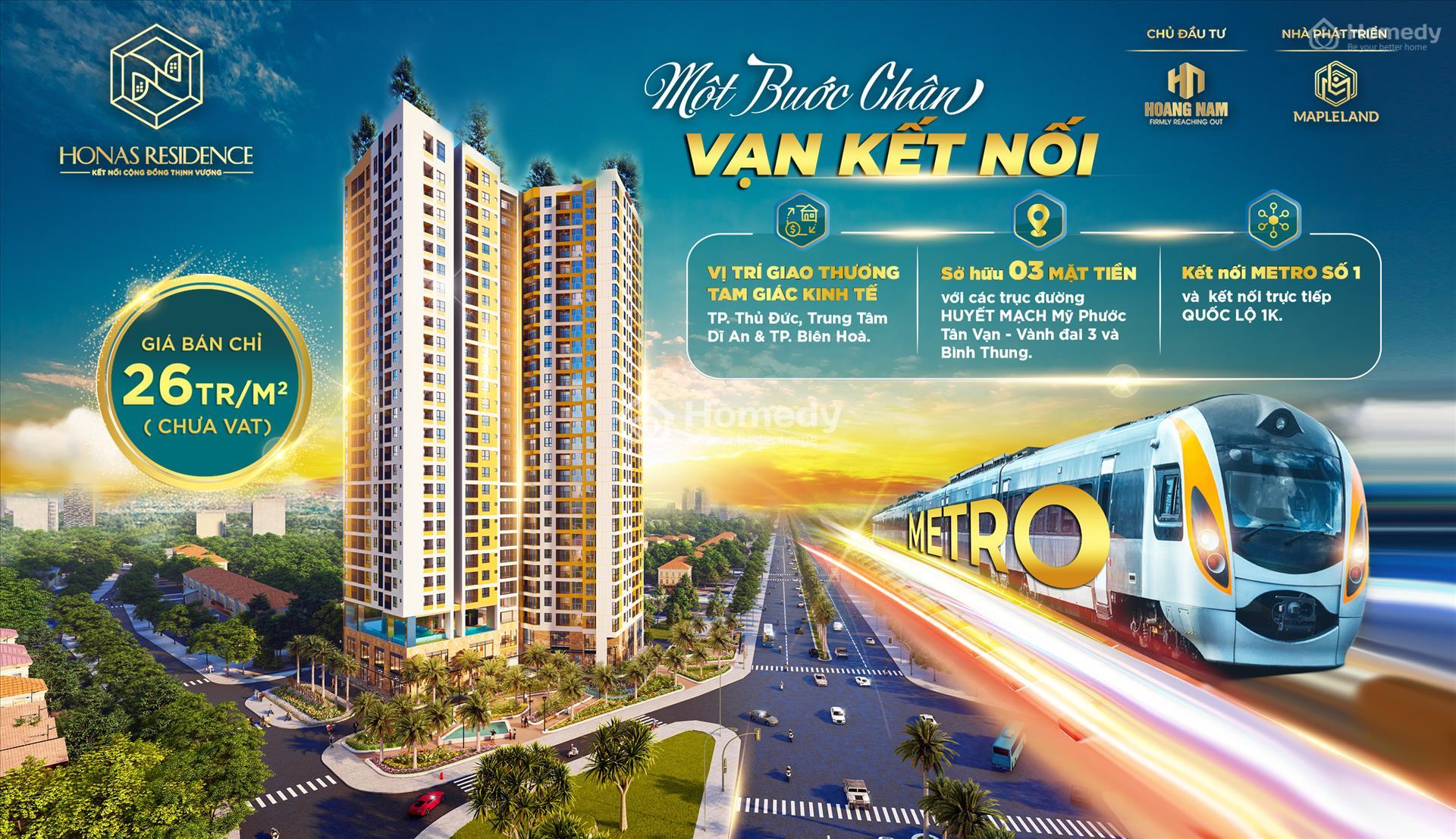 Phối cảnh dự án Honas Residence