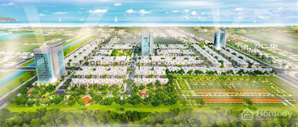 Phối cảnh dự án Khu đô thị Long Cang Residence