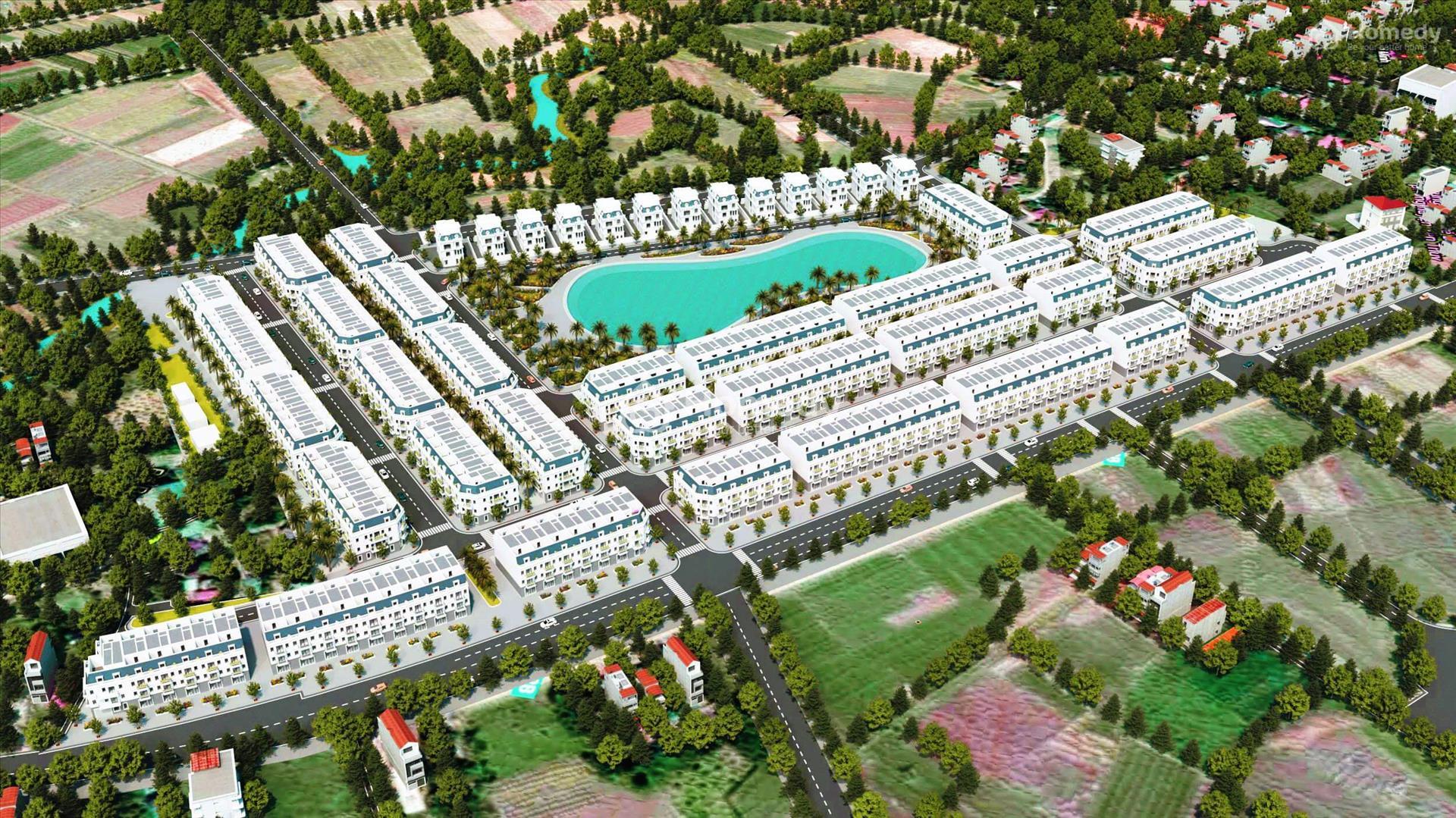 Phối cảnh Khu đô thị Dhome Yên Thủy