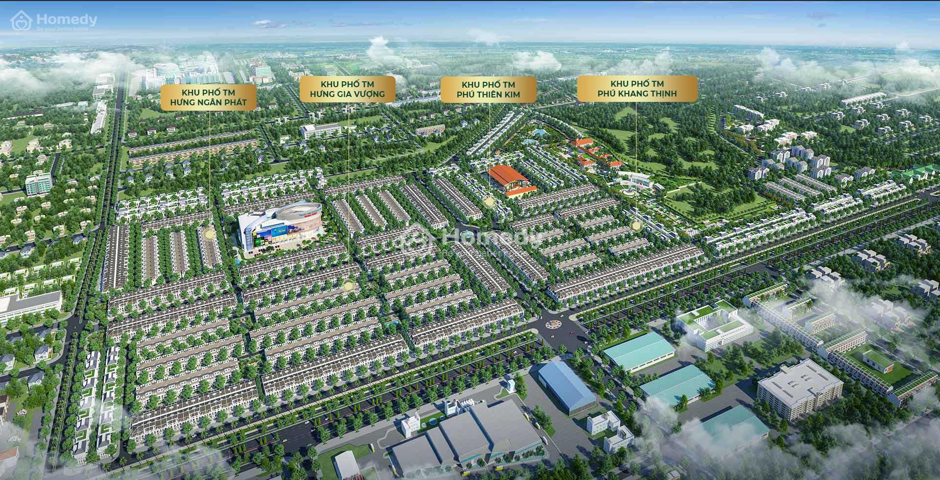 Phối cảnh Khu đô thị Cát Tường Phú Hưng