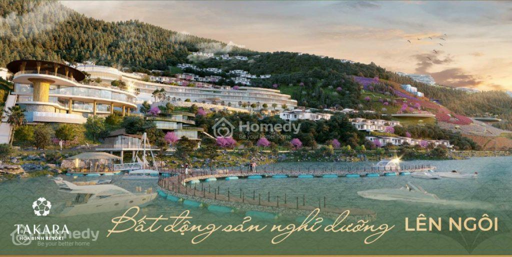 Phối cảnh dự án Takara Hòa Bình Resort
