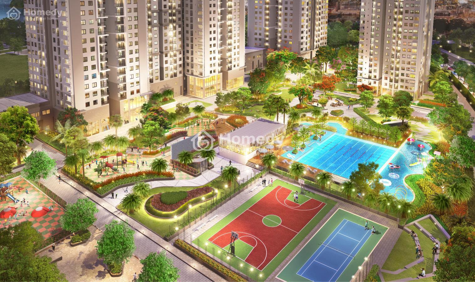 Phối cảnh dự án Saigon South Residences