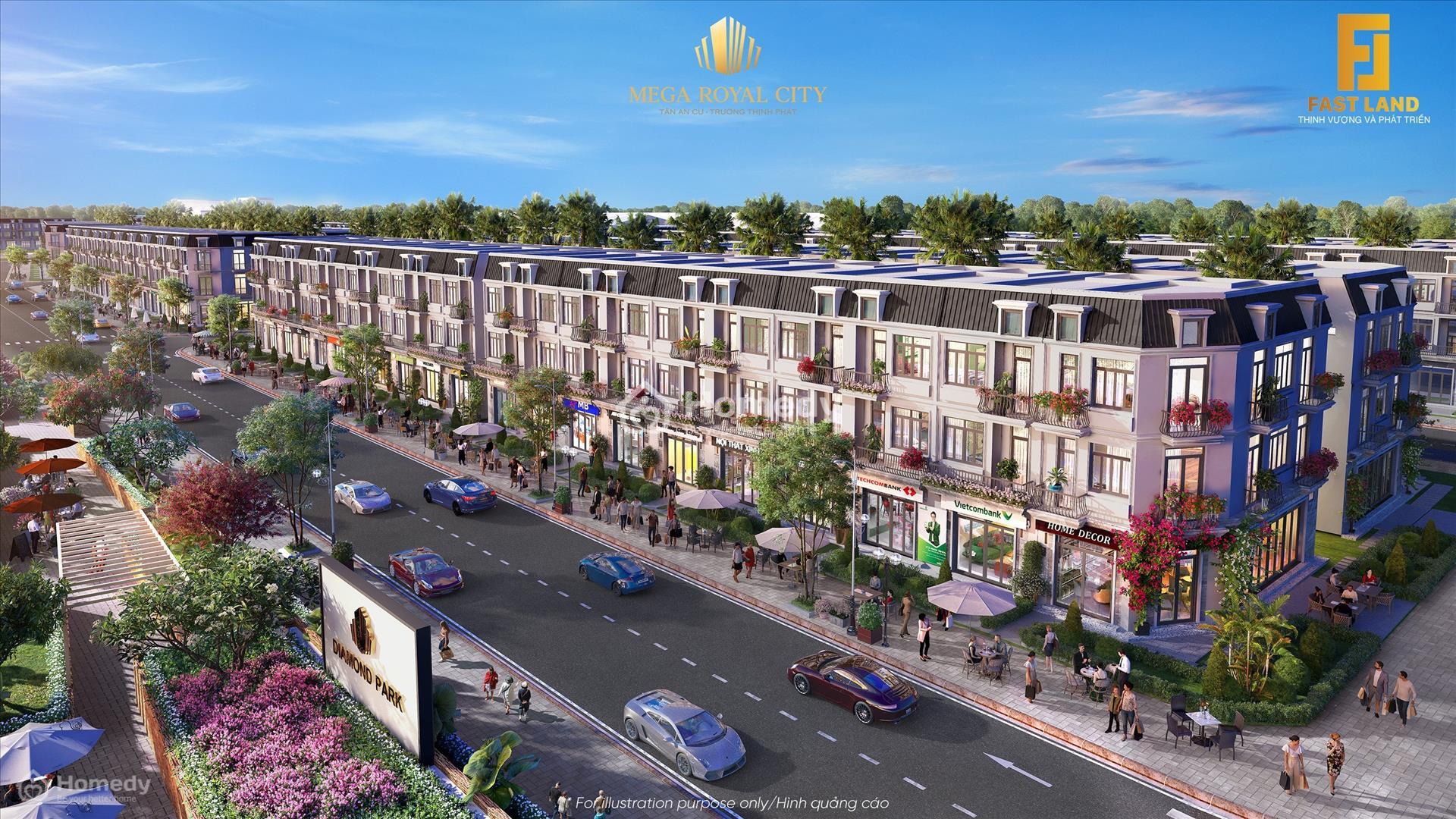 Ảnh phối cảnh dự án Mega Royal City
