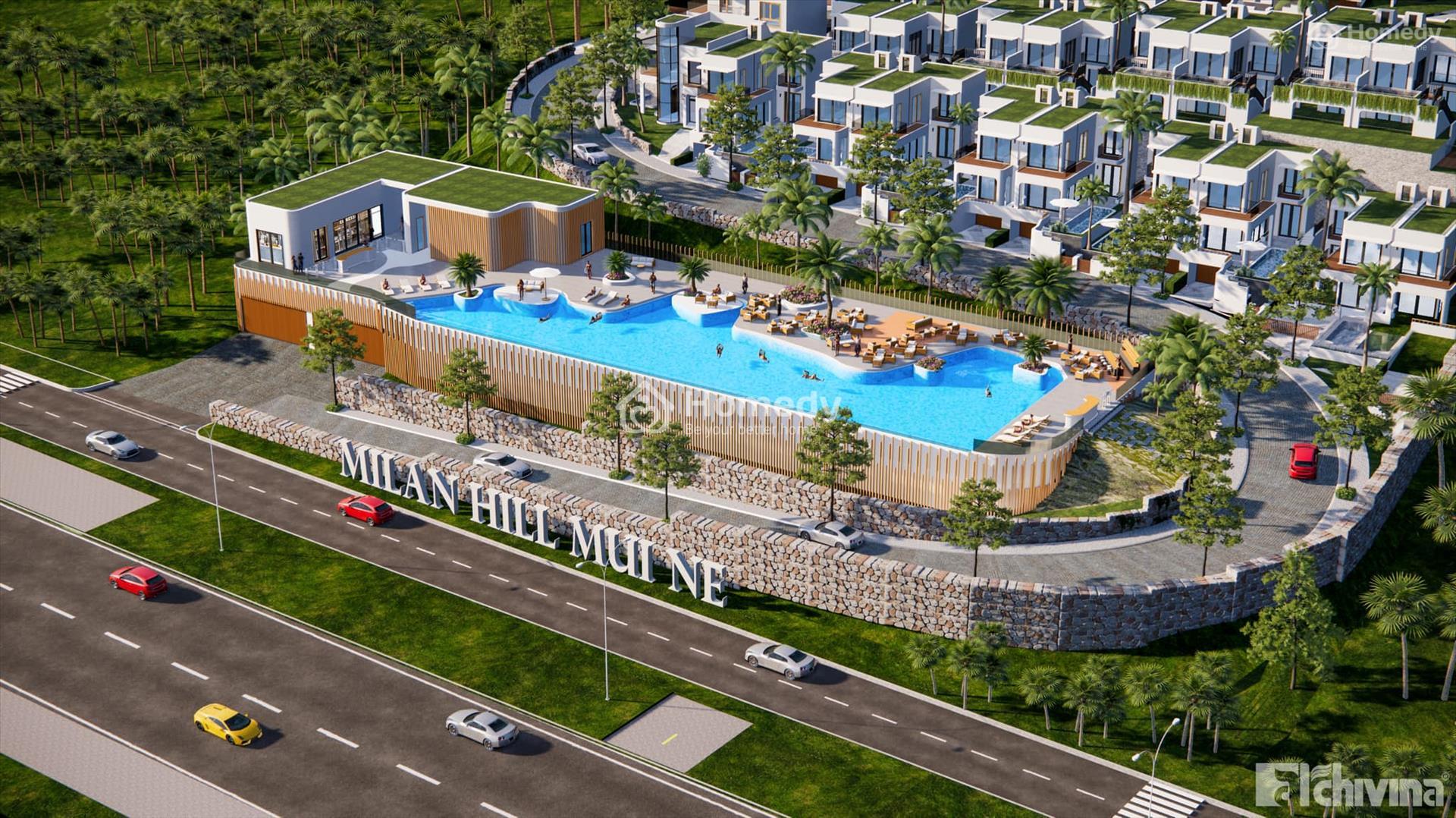 Ảnh phối cảnh dự án Milan Hill Mũi Né
