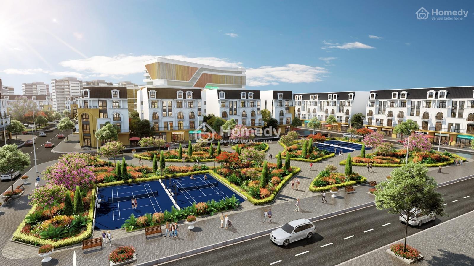 Phối cảnh dự án HP Naia City Móng Cái